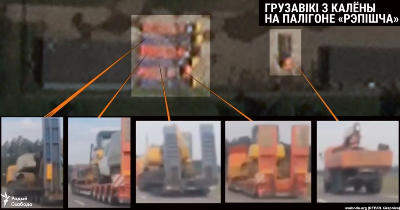 "Вагнерівці" зводять фортифікаційні споруди на полігоні у Білорусі (супутниковий знімок)